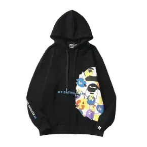 BAPE Ape Head Print Long Sleeve Sweater