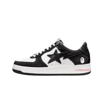 Bape Black Shoes Men Women