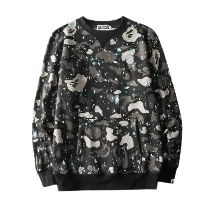 Bape Luminous Star Camouflage Pullover Sweater