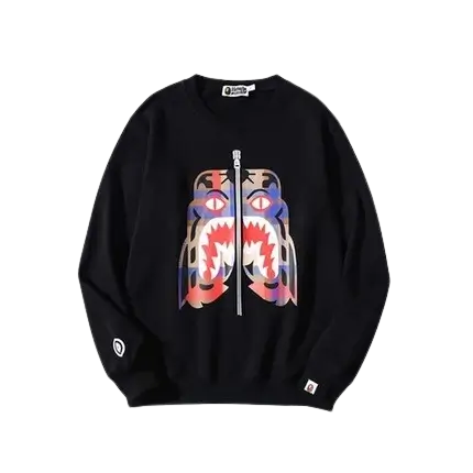 Bape Tiger Crewneck Black Sweater