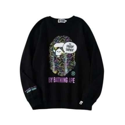 Bape A Bathing Ape Black Sweater