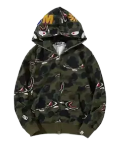 Bape Shark Camo Hoodie