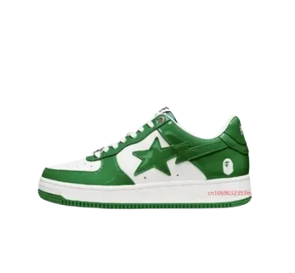 Bape Sta Skateboard Green Shoes Men Women