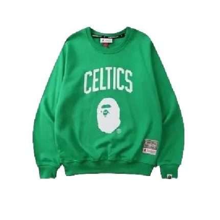 Bape X Nba Celtics Sweatshirt Green