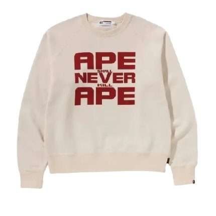 Ape Shall Never Kill Ape Crewneck Mens