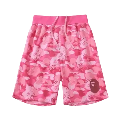 Pink Bape Shorts Men Women